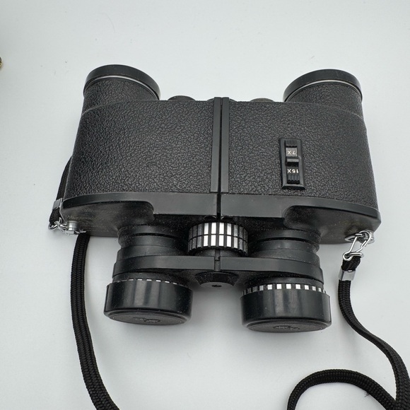 Vintage Tasco Black Binoculars with Case - Picture 6 of 16